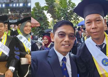 Left: Dr. Drs. Yusma Wiyatmo, M.Si, Right: Haris Murtanto, S. Tr. T.